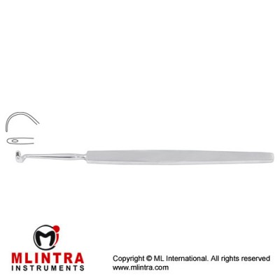 Kronecker Ligature Needle Delicate for Right Hand Stainless Steel, 12.5 cm - 5"